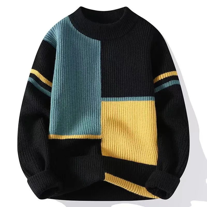 Casava Contrasting Color Sweater